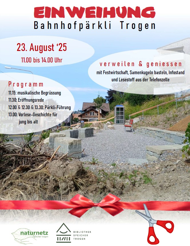 Flyer Einweihung